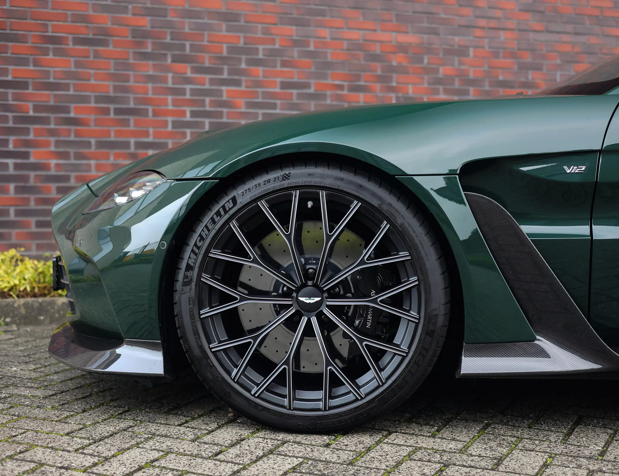 AM Heritage Racing Green Aston Martin V12 Vantage