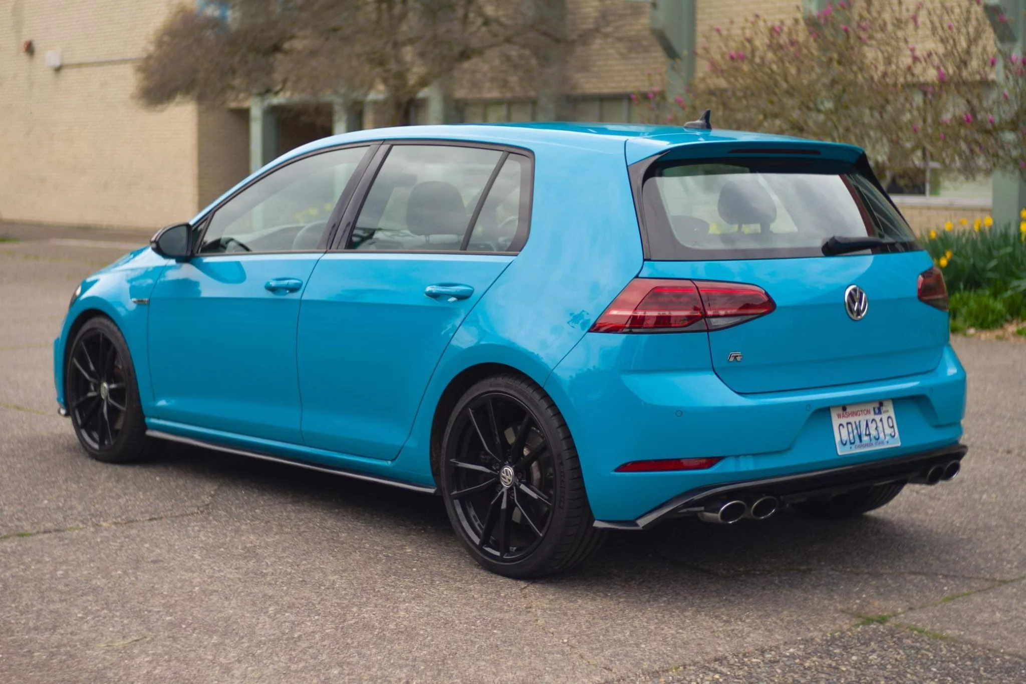 91 Blue Volkswagen Golf