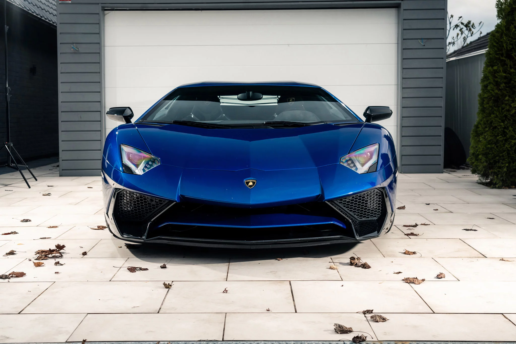 Blu Sideris Lamborghini Aventador