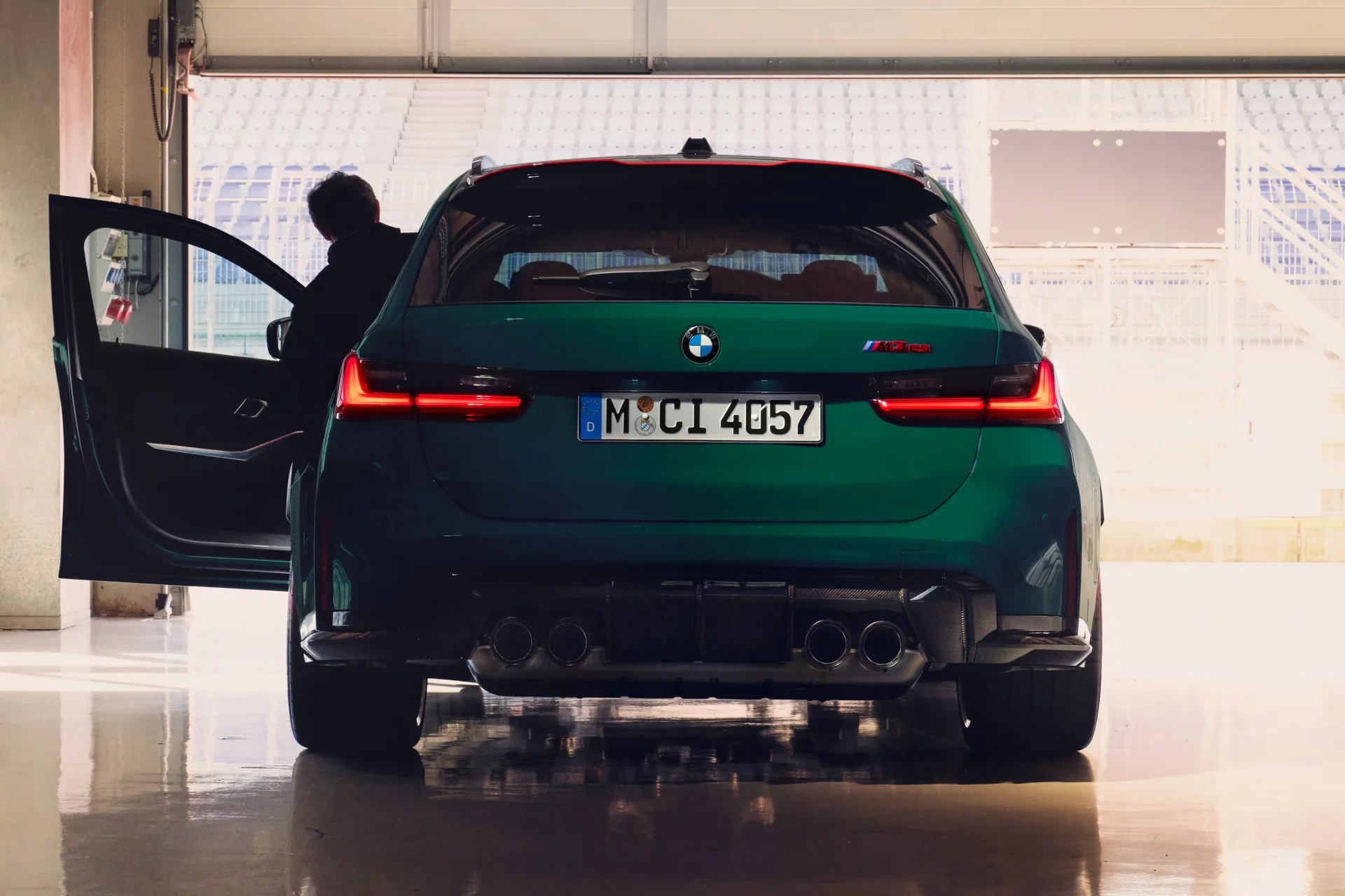 British Racing Green BMW M3