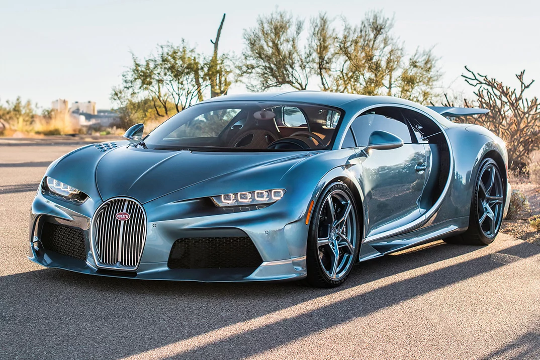 Type 57 Atlantic 57374 Blue Bugatti Chiron