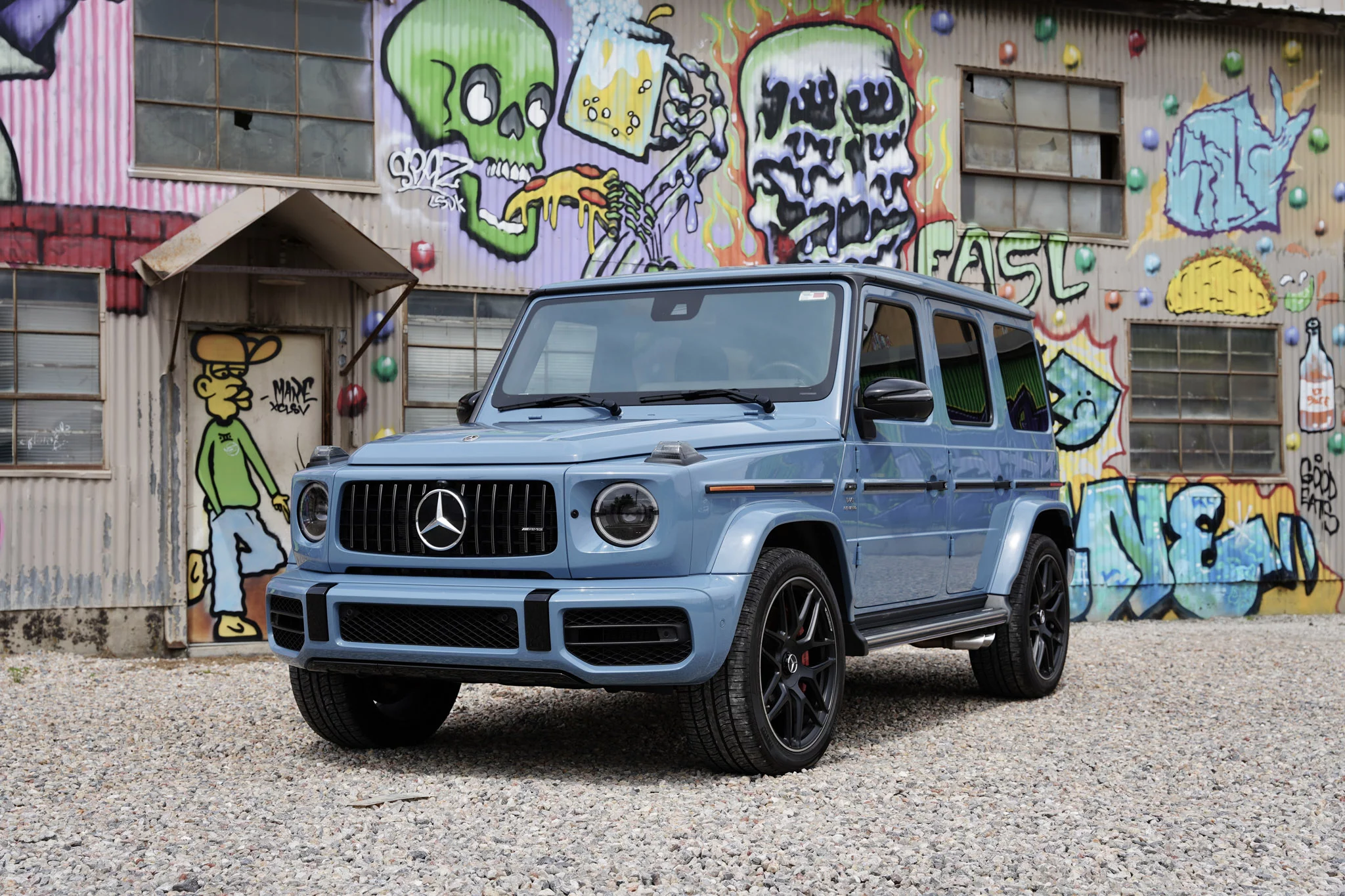 China Blue Mercedes-AMG G 63