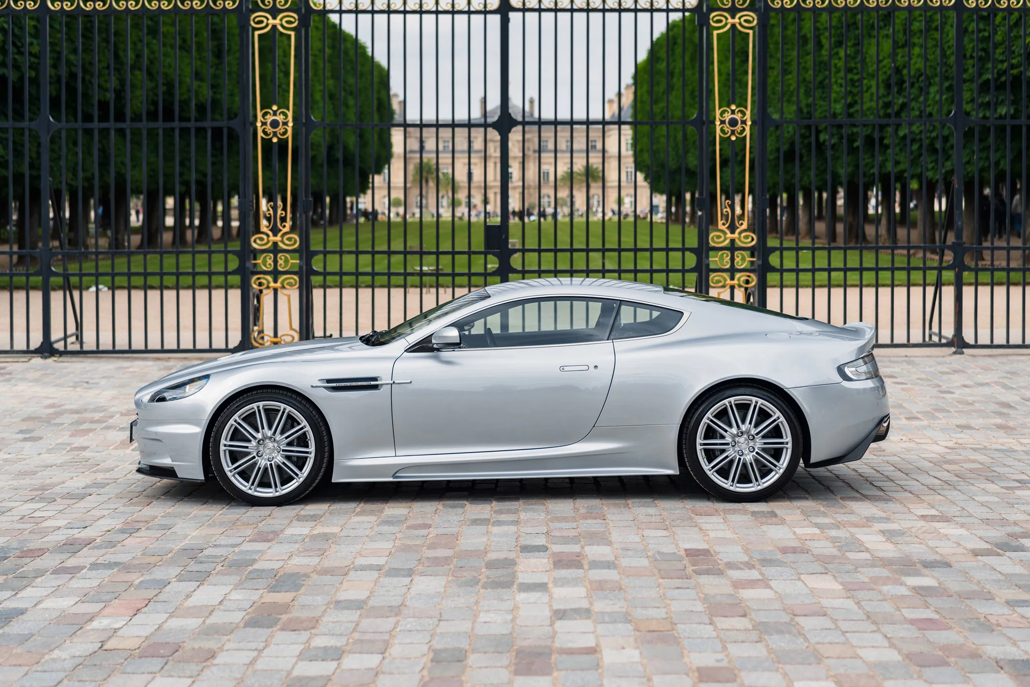 Titanium Silver Aston Martin DBS