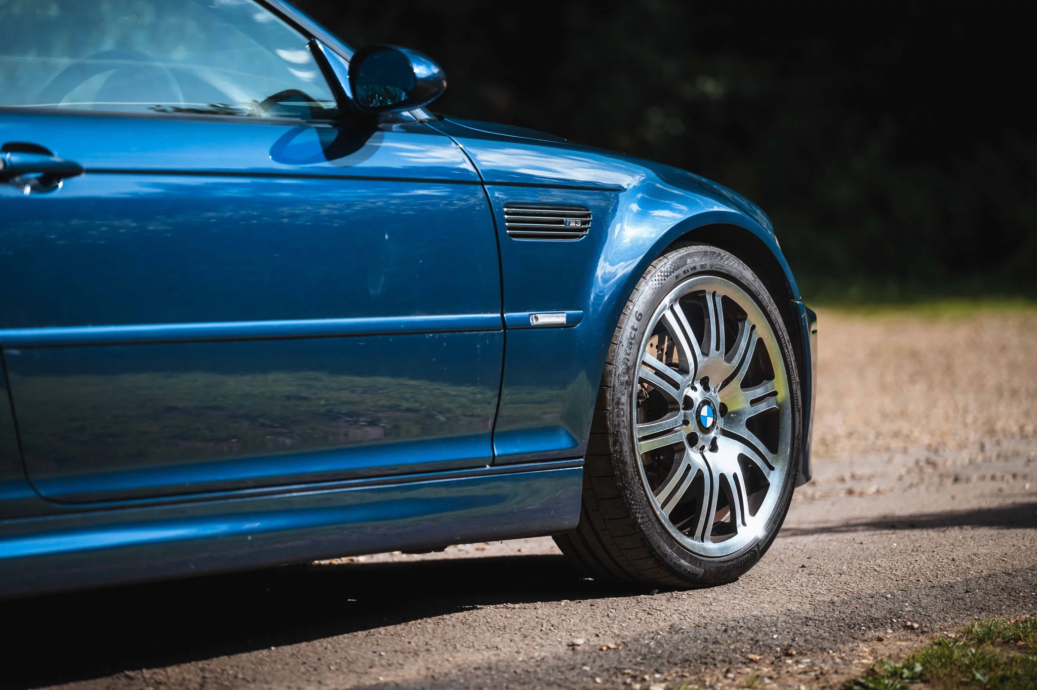 Mystic Blue BMW M3