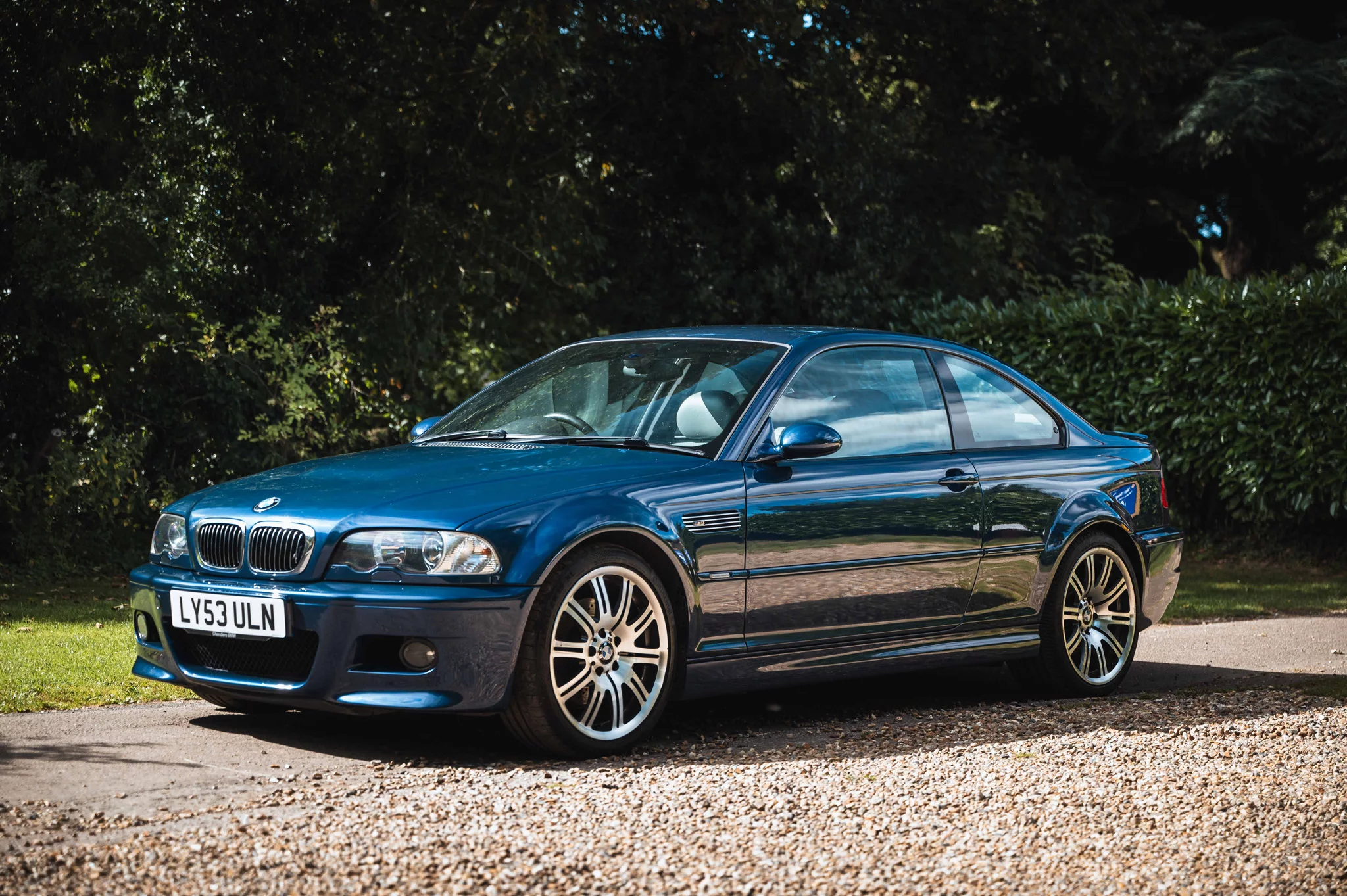 Mystic Blue BMW M3