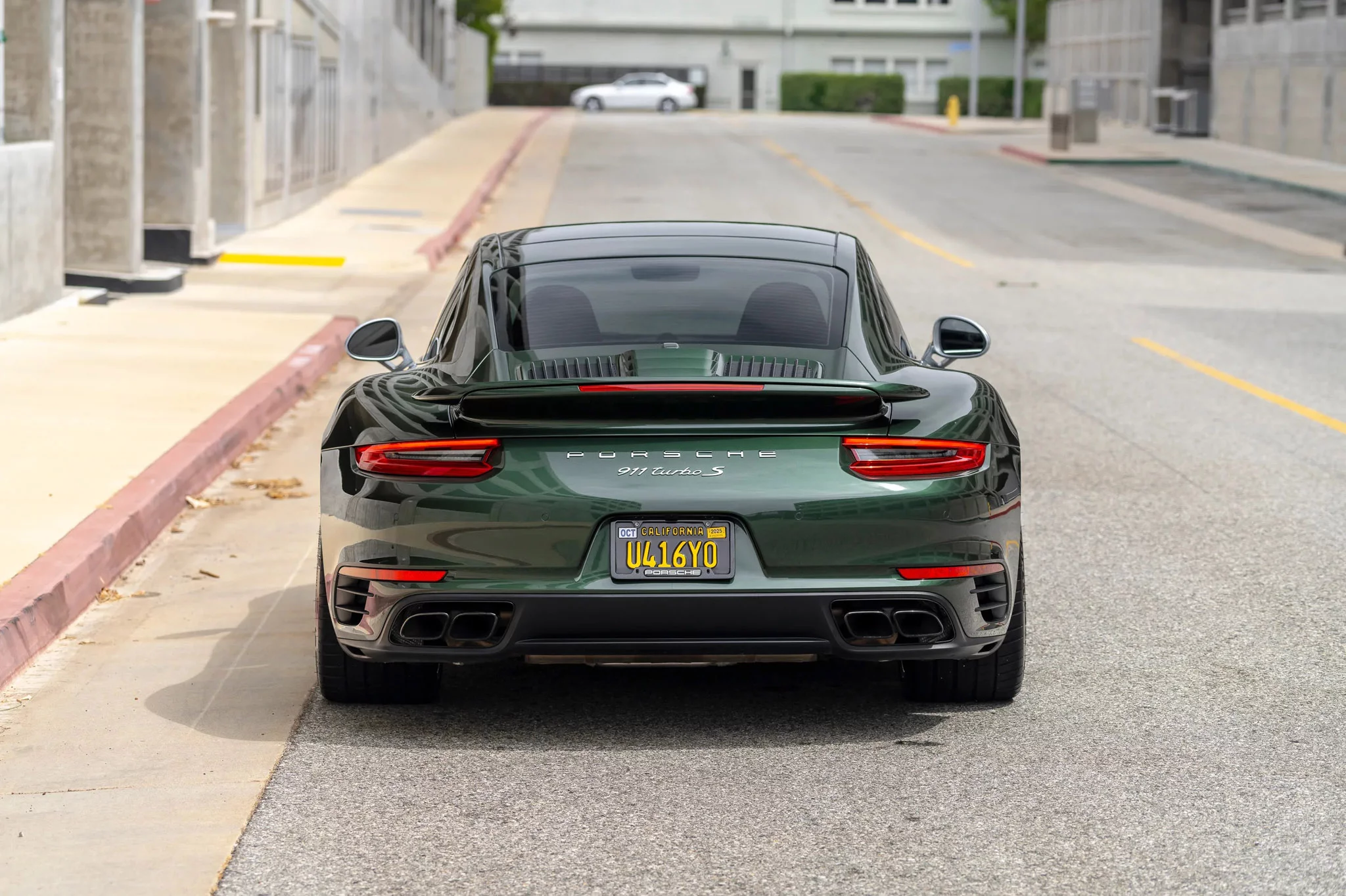 Oak Green Metallic Porsche 911 Turbo