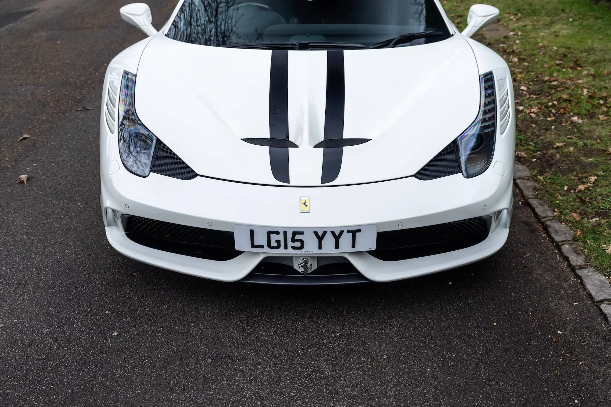 Bianco Avus Ferrari 458