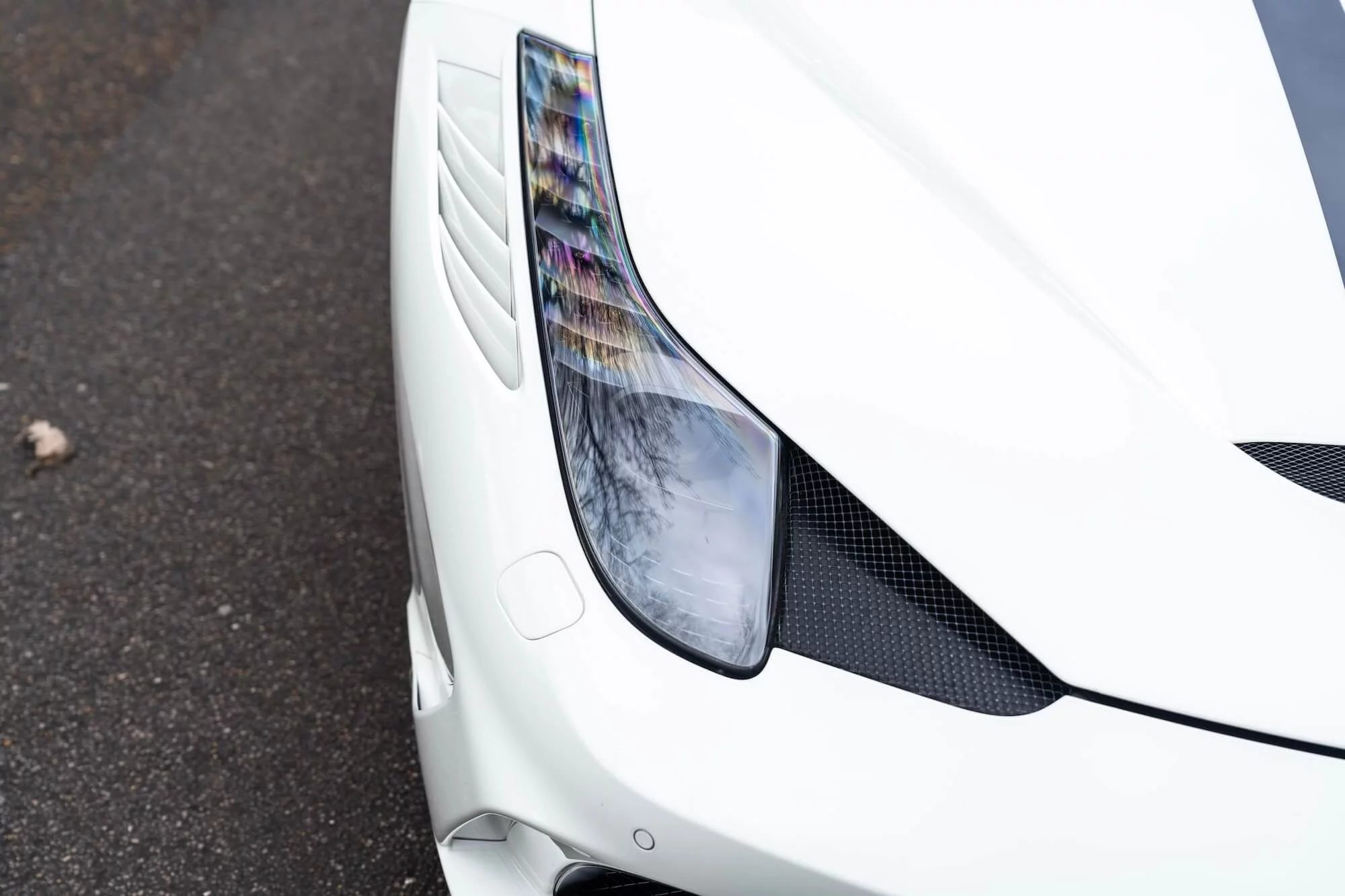Bianco Avus Ferrari 458