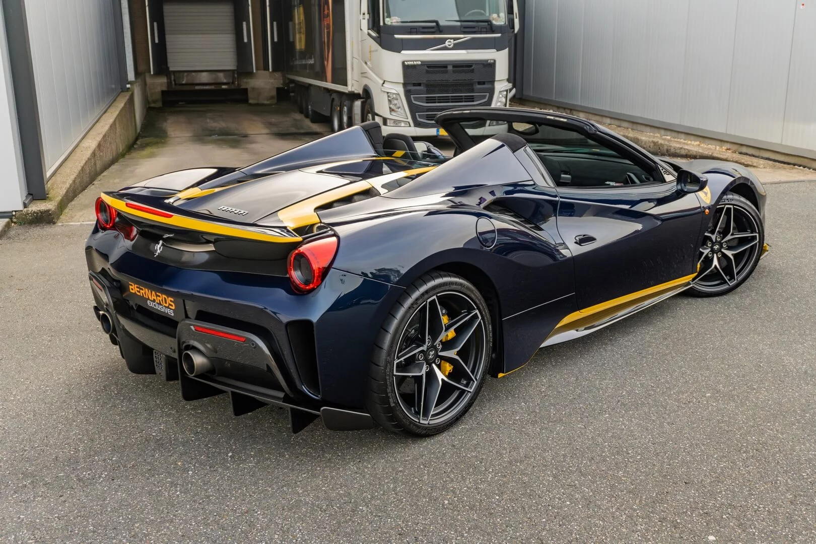 Blu Hembery Ferrari 488