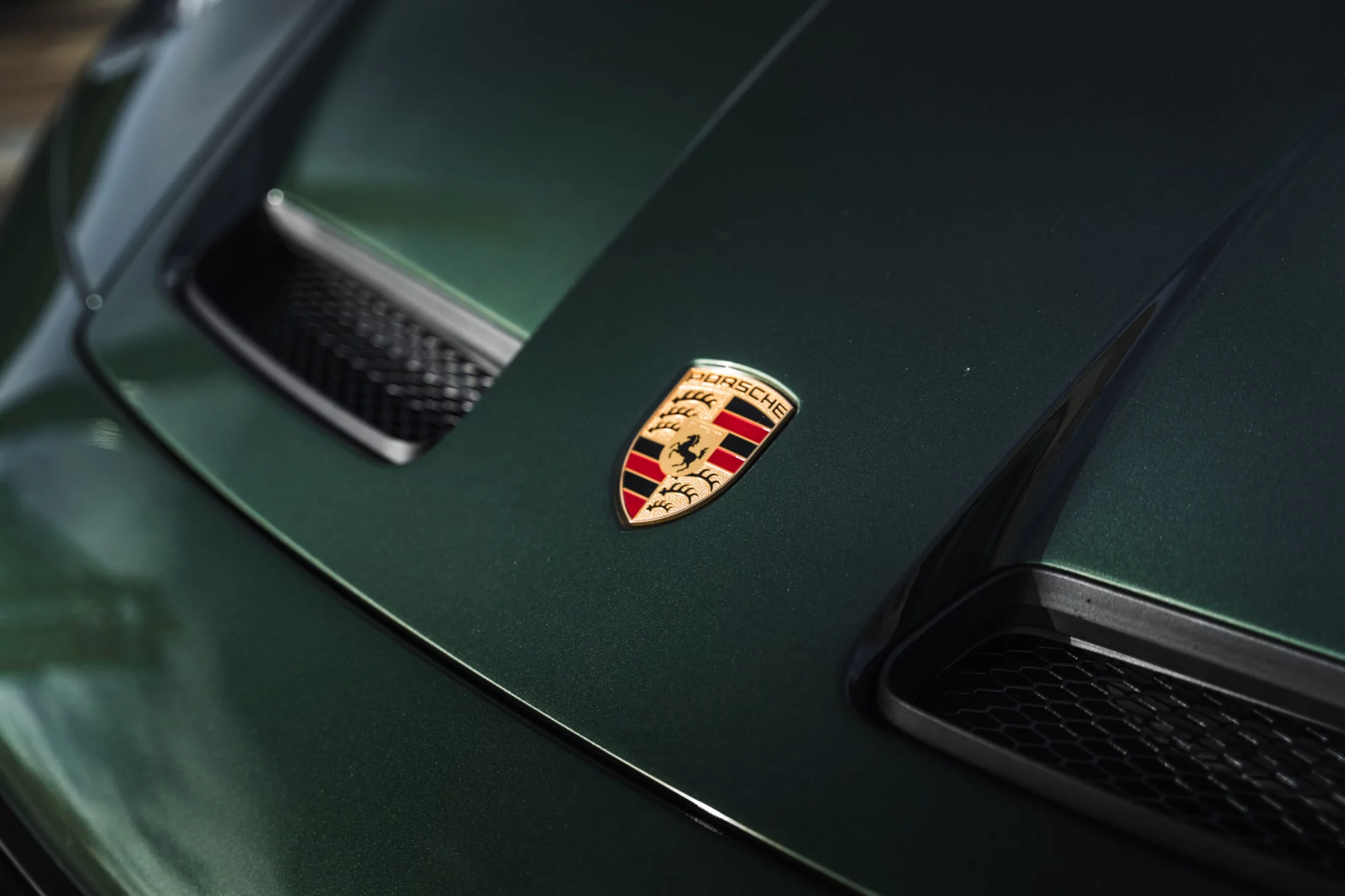 Oak Green Metallic Porsche 911 GT3