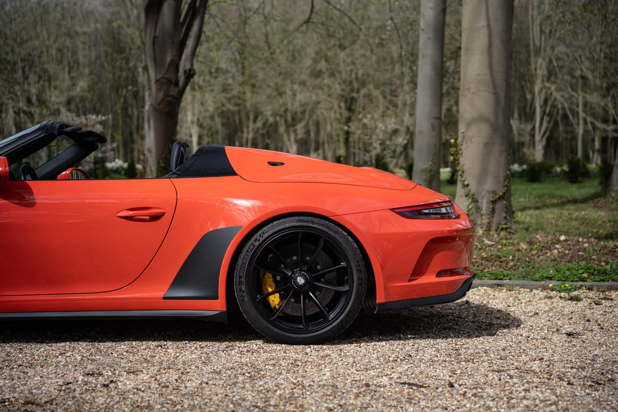 Lava Orange Porsche 911 Speedster