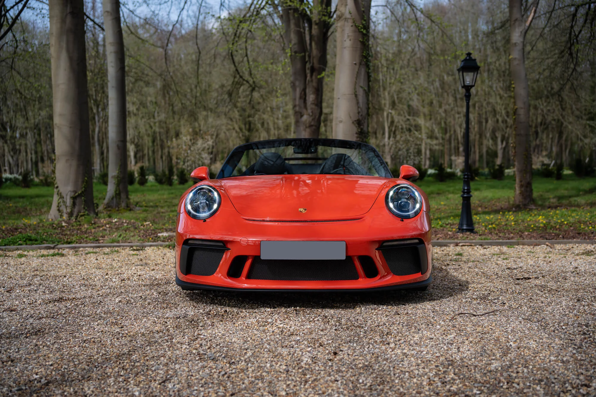 Lava Orange Porsche 911 Speedster