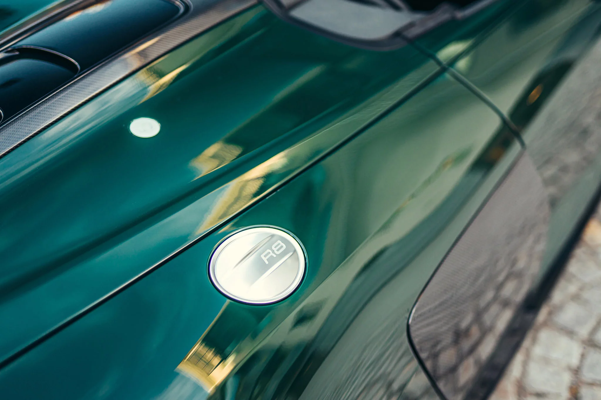 Goodwood Green Audi R8