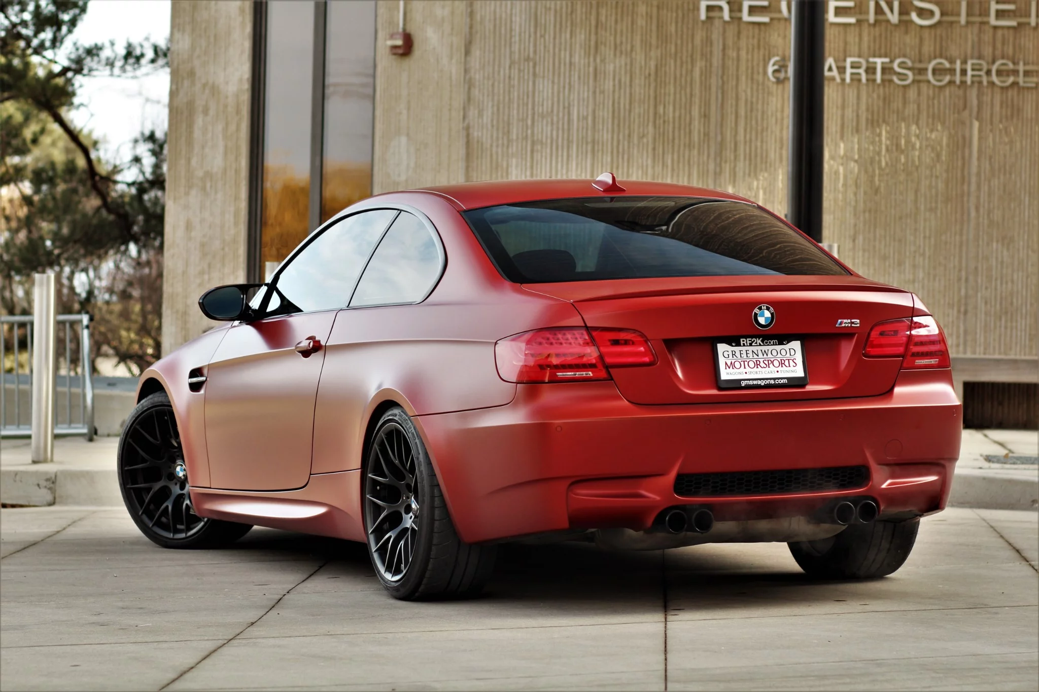 Frozen Red BMW M3