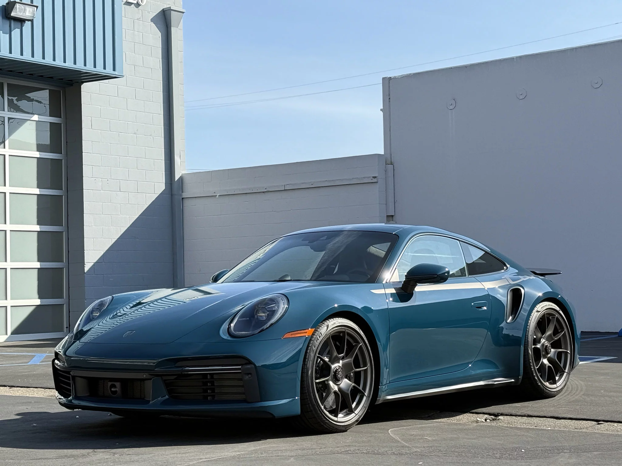 Fjord Green Porsche 911 Turbo