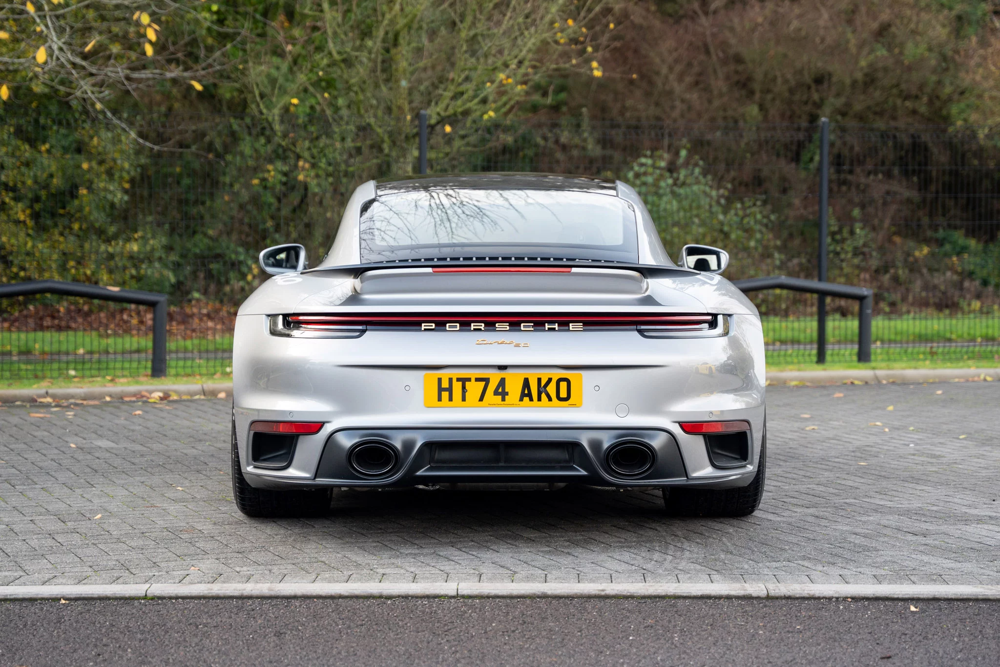 GT Silver Metallic Porsche 911 Turbo