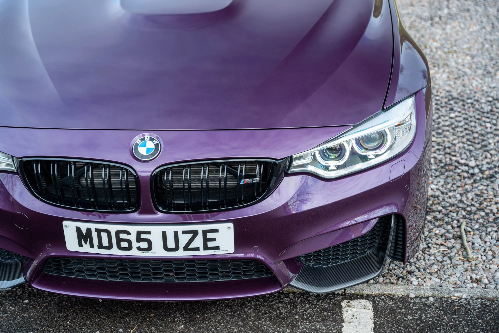 Purple Silk BMW M3