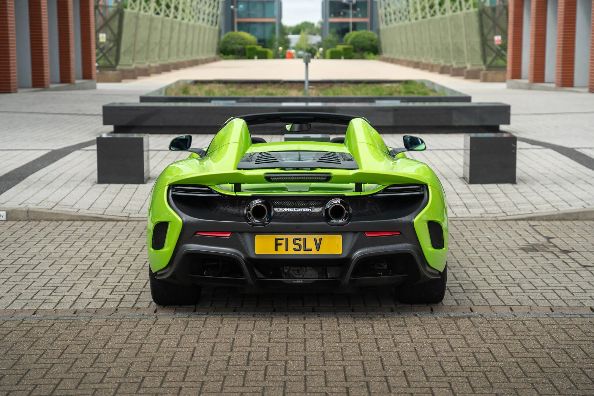 Napier Green McLaren 675LT