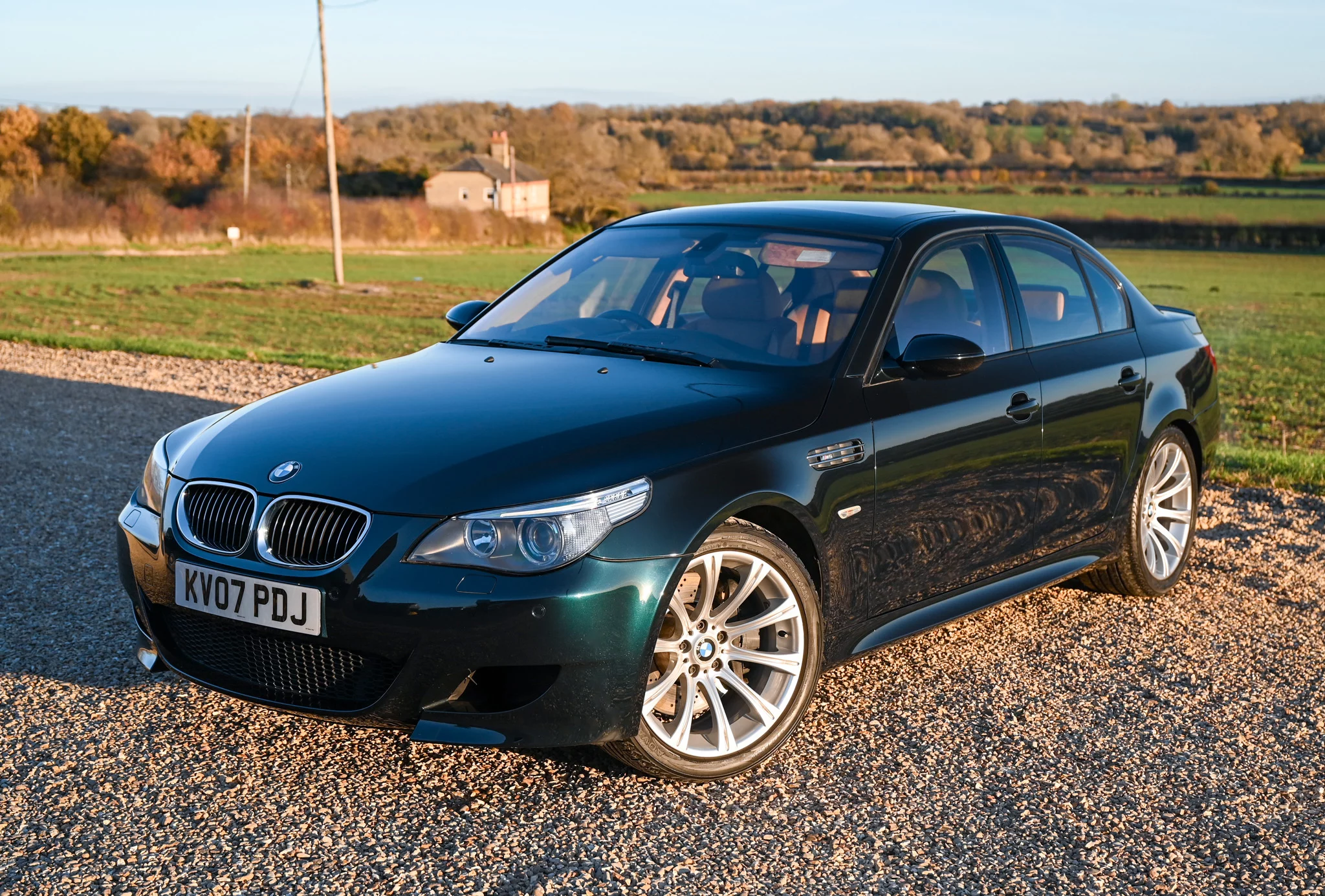 Malachite Green Dark BMW M5