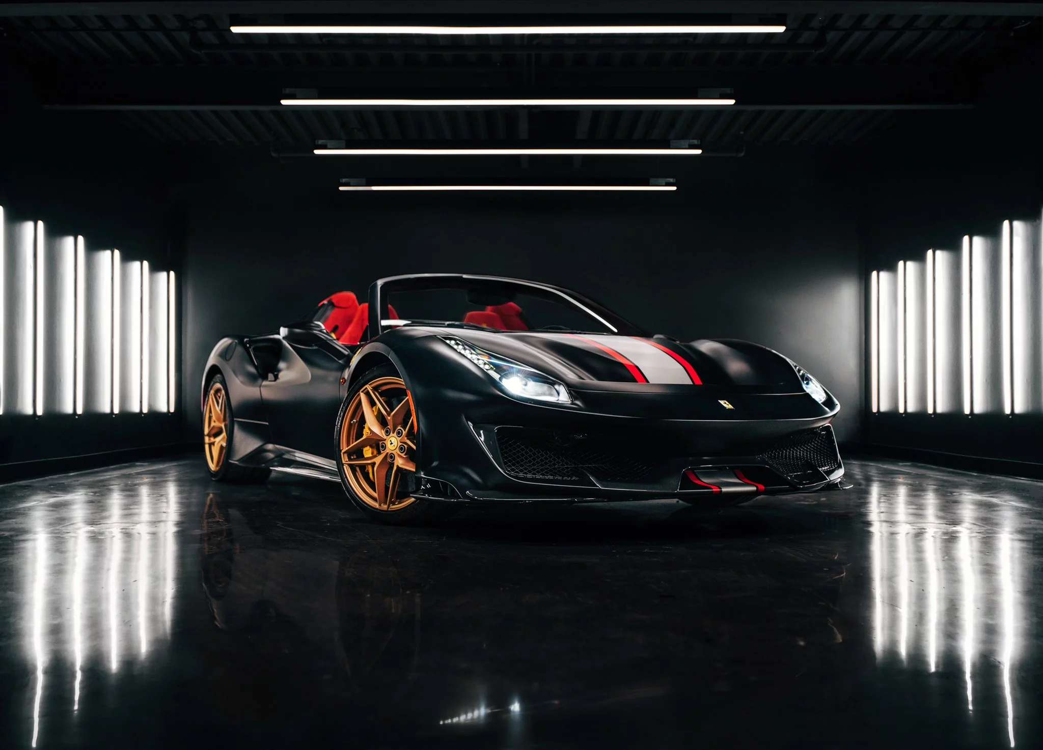 Nero DS Opaco Ferrari 488