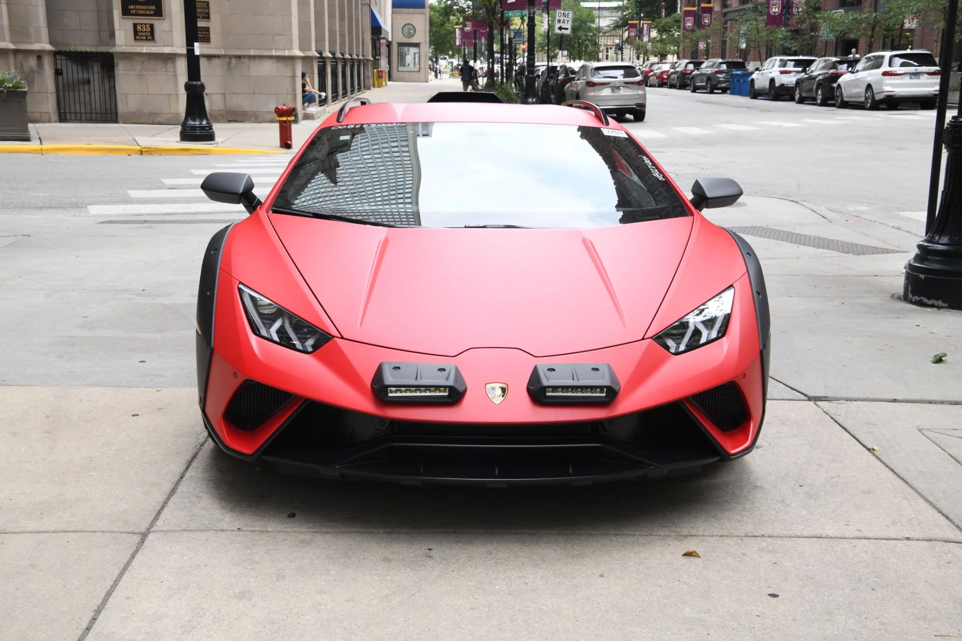 Rosso Mimir Lamborghini Huracán