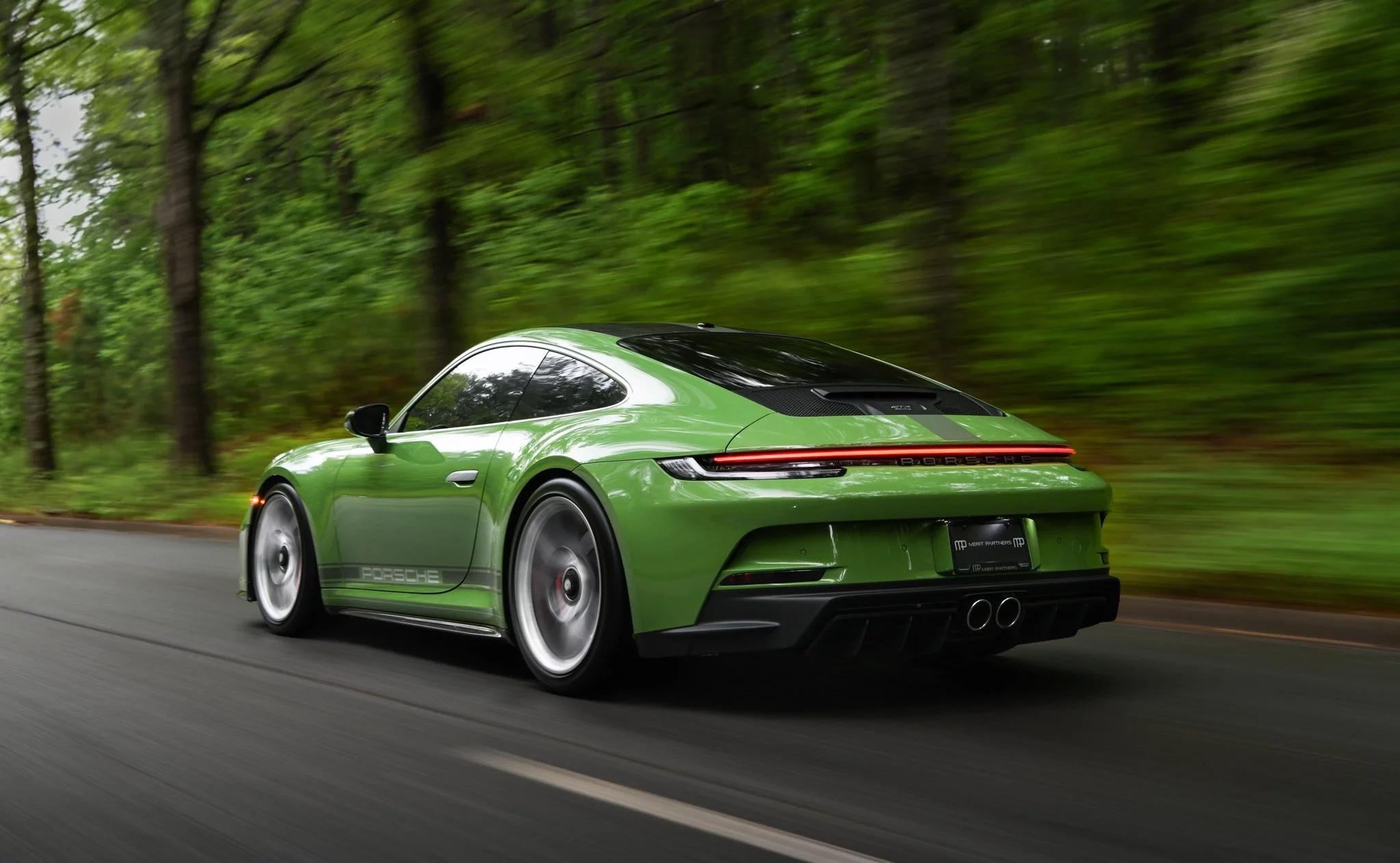 Olive Green Porsche 911 GT3