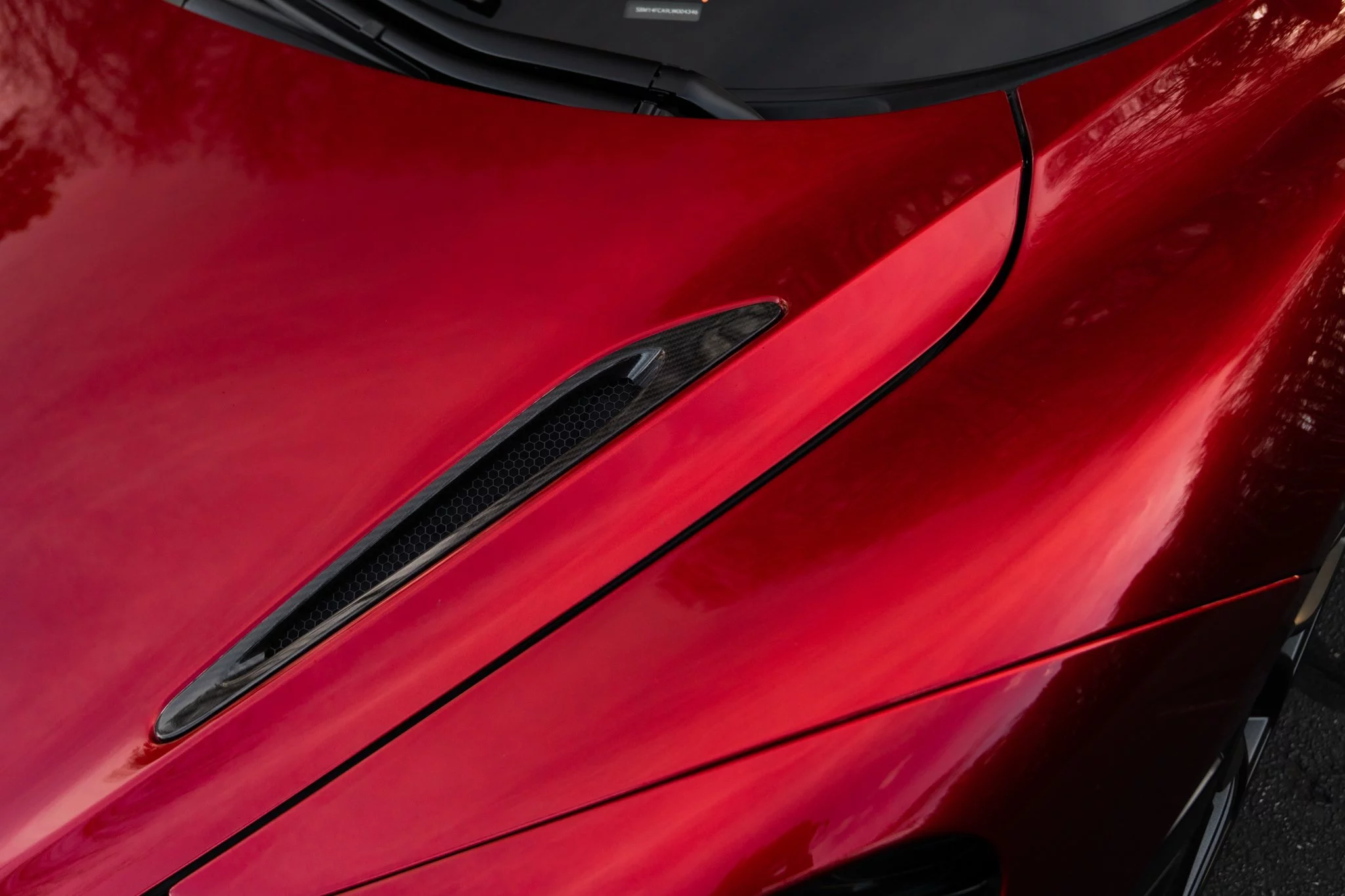 Volcano Red McLaren 720S
