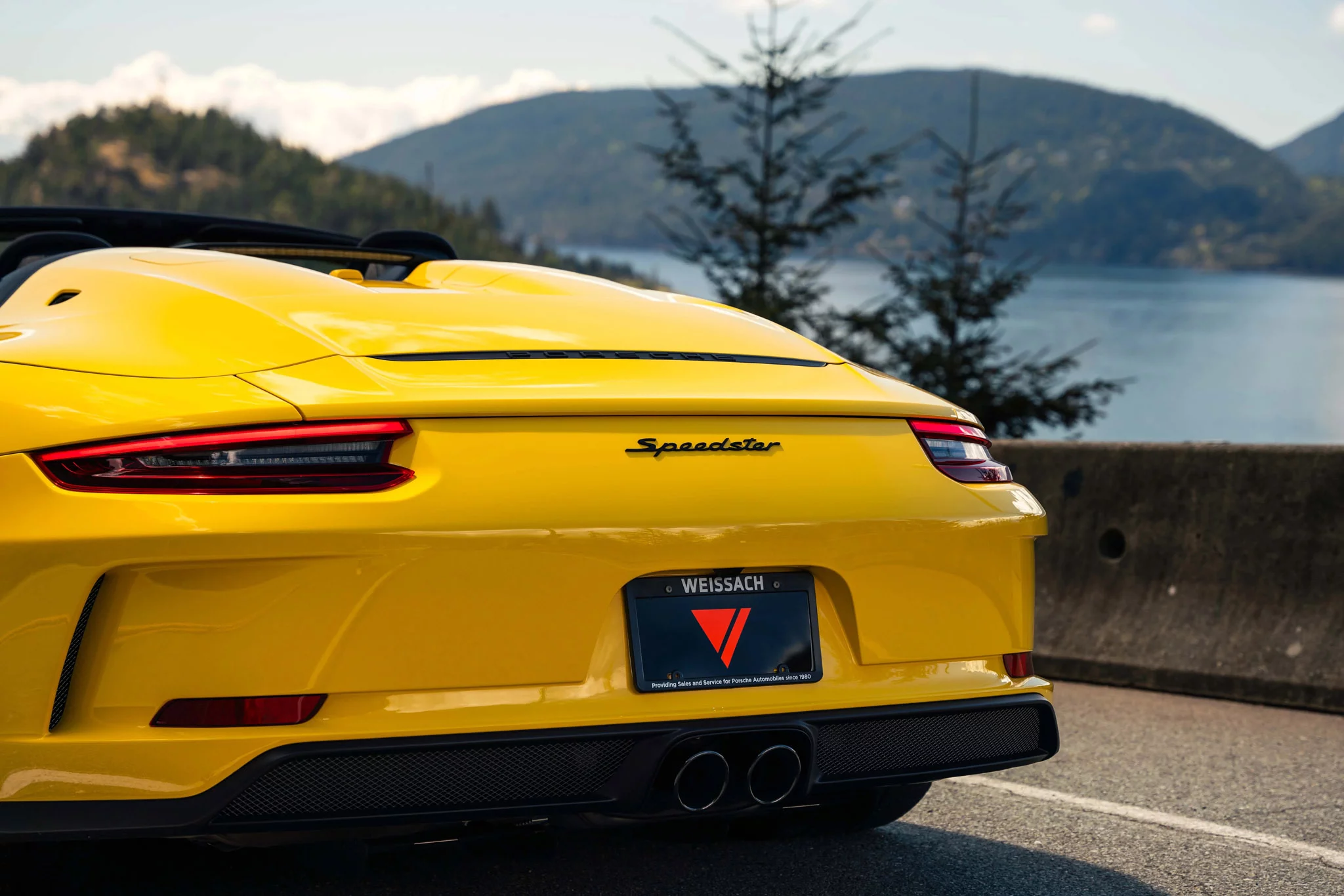 Racing Yellow Porsche 911 Speedster