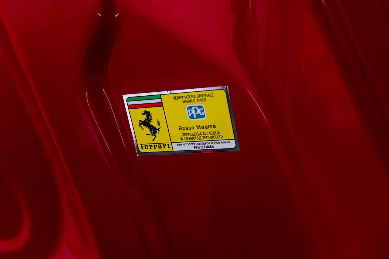 Paint code sticker
