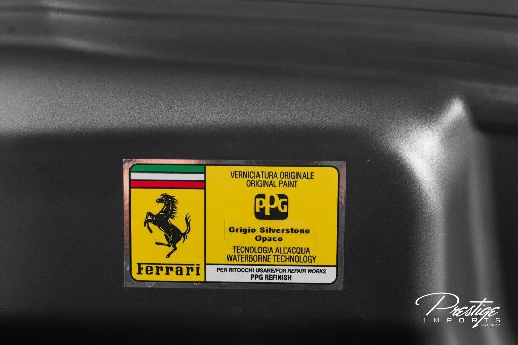 Paint code sticker