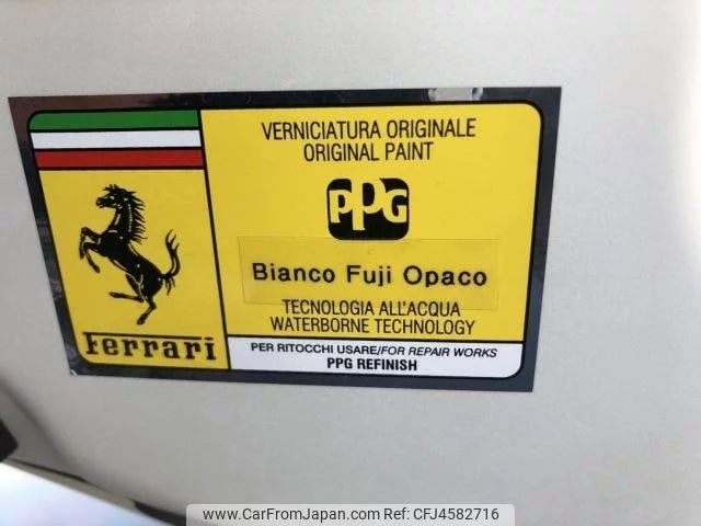 Paint code sticker